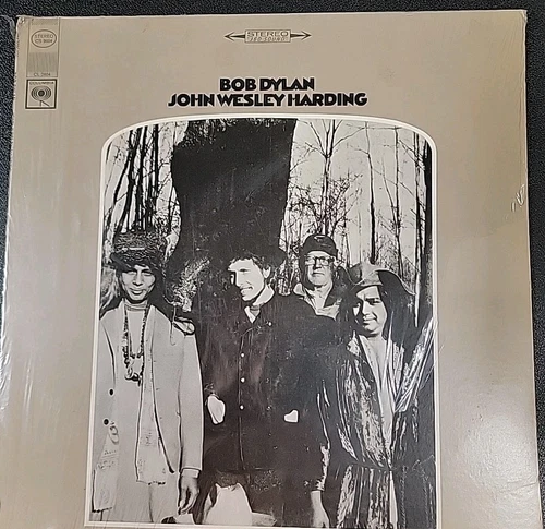 Vintage Bob Dylan John Wesley Harding Vinyl LP CS 9604 Columbia Records 1968