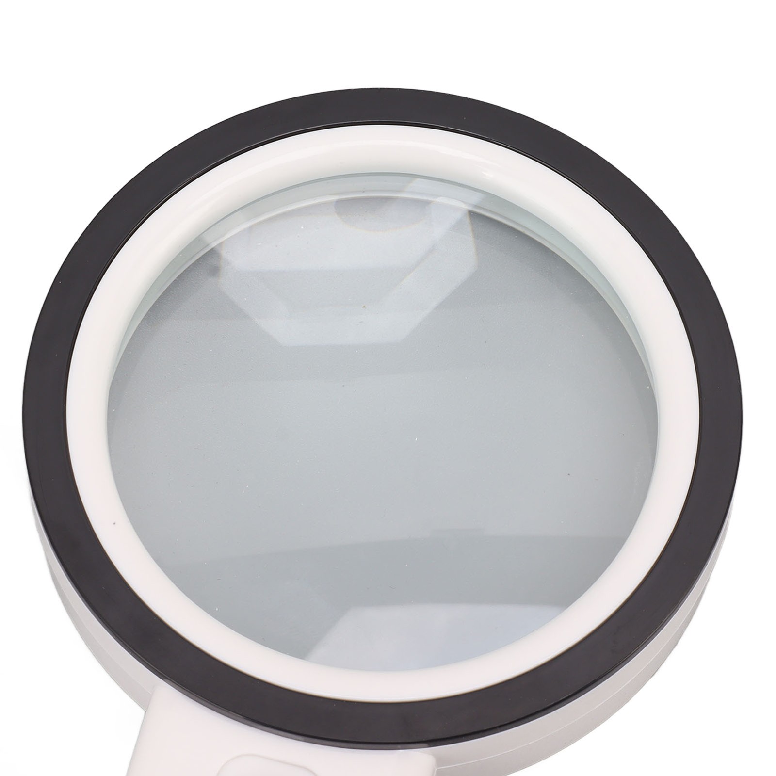 30X Handheld Large Magnifying Glass UV Banknote Inspection Magnifying Glass