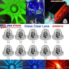 2xbig Watermelon Lights Real Glass Lens Led Side Marker Incandescent Light Kit 2xbig Watermelon Lights Real Glass Lens Led Side Marker Incandescent Light Kit