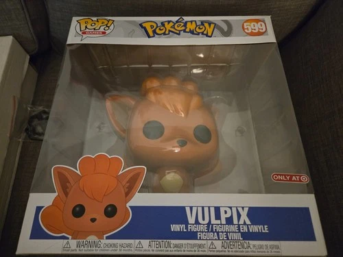 Funko Pop! Pokemon Vulpix #599 Target Exclusive 10"' NEW