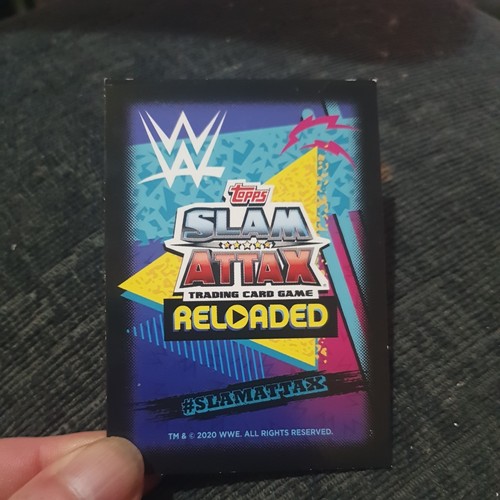 💥2020 Topps WWE Slam Attax Reloaded Edizione Limitata Drew McIntyre Silver #LECS - Foto 2 di 2