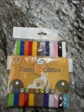 Lot of 23 Color Puppy/Kitten ID Collars Soft Adjustable  Reusable