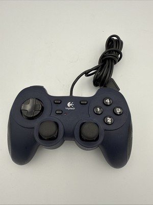 Logitech Dual Action G-UF13A Gamepad Controller USB Game Blue