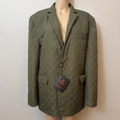 Pallini Green Olive Mens Jacket Size 4XL