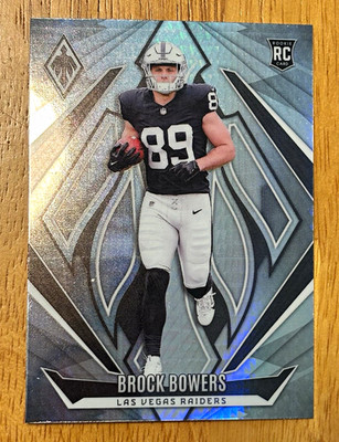 Panini 2024 Phoenix Hyper Brock Bowers Las Vegas Raiders #165 RC