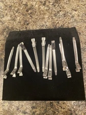 12-Pack Professional Non-Slip Hair Clips –Salon Sectioning Accessories