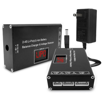 Lithium Battery Balance Charger for Airsoft 7.4v 11.1v 14.8v Lipo Li-Ion Battery