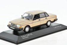 VOLVO 240 GL Gold met. 1986 1/43 MINICHAMPS 400171400