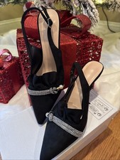 Women's 2 Inch Heel Pointed Toe with Adjustable Ankle Strap Party Shoes