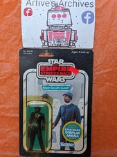 Vintage Star Wars BESPIN SECURITY GUARD 45 back Kenner 1981