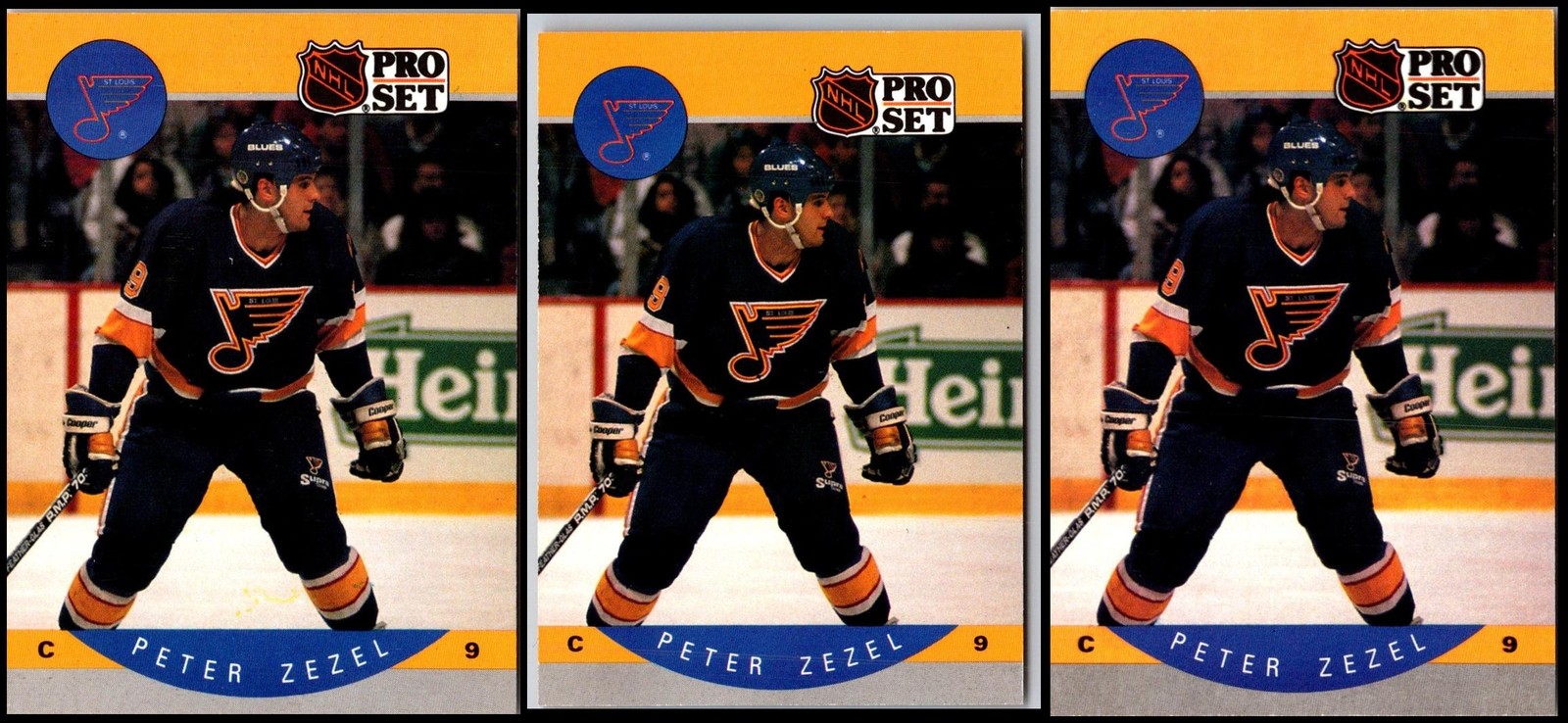 Pro Set Peter Zezel (3) Card Lot - DON’T MISS OUT!