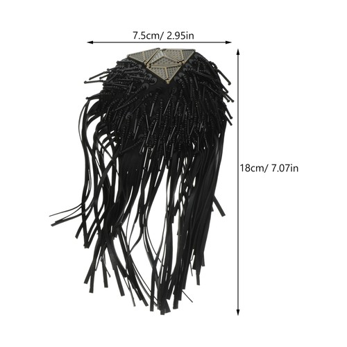 2 Pcs Epaulets Shoulder Tassel Epaulettes Tassels Decorations Jewelry with Pins - Picture 7 of 12