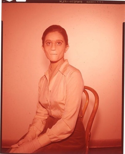 Original Planet Of The Apes Make-Up Test Transparency 4x5” Linda Harrison Zira