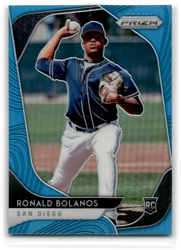 2020 Panini Prizm #106 Ronald Bolanos Carolina Blue Prizm San Diego Padres - Picture 1 of 2