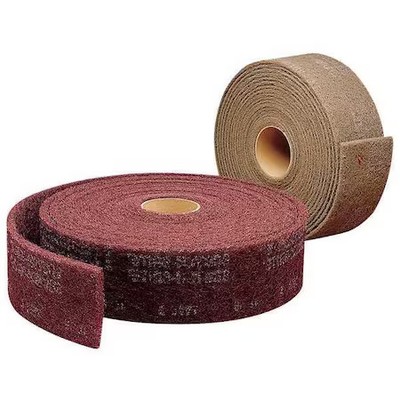 Scotch-Brite 7100141689 Abrasive Roll, 4''Wx30 Ft.L, Silicn Carbide