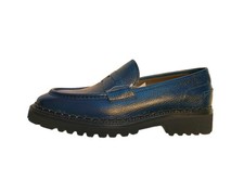 Mocassino uomo Harris Firenze taglia 8 (42/43). Blu.