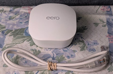 eero J010001 Dual-Band Mesh Wi-Fi Router White AC 1200Mbps Home System WiFi