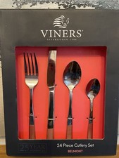 *NEW* Viners Cutlery 24 Piece Cutlery Set 'BELMONT'