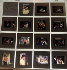 15x 1970s Welcome Back Kotter John Travolta On Set Orig 35mm Press COLOR SLIDE