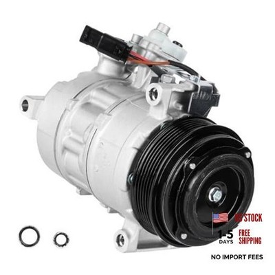 Air Conditioner AC Compressor with Clutch for Mercedes-Benz C250 C300 C300e