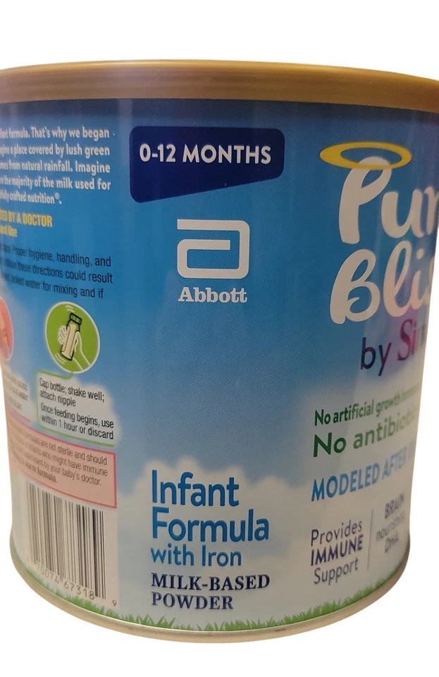 Pure Bliss by Similac Baby Formula, Infant Formula, 24.7oz. (4 PAck) - Image 3 of 4