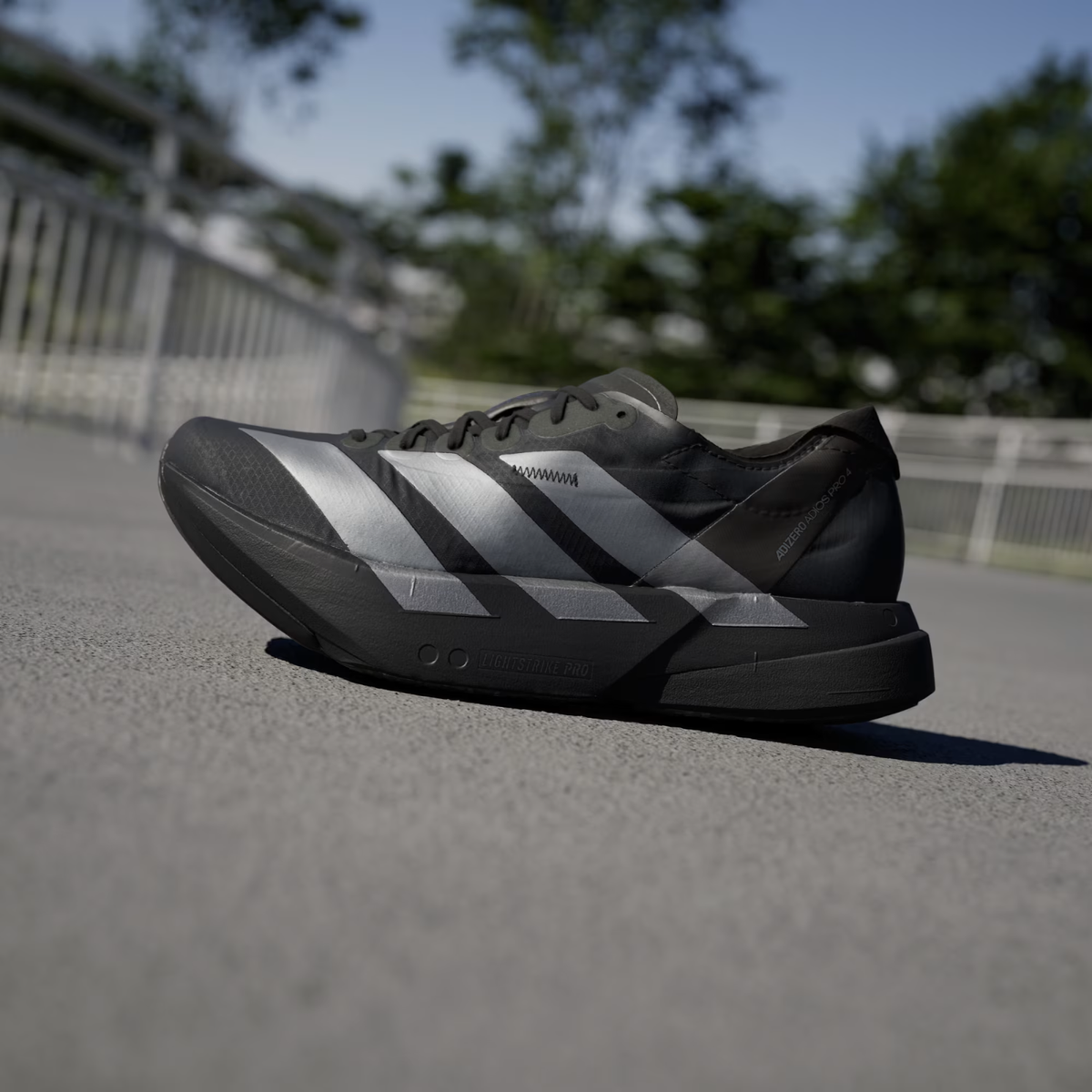 Adizero Adios Pro 4 Running Shoes in Black/Iron Metallic/Carbon | eBay