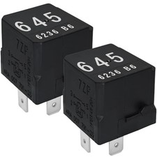  Pack of 4RA007791-0 645 Automotive Relay 1VDC 40A 4 Pins SPST NO - 2