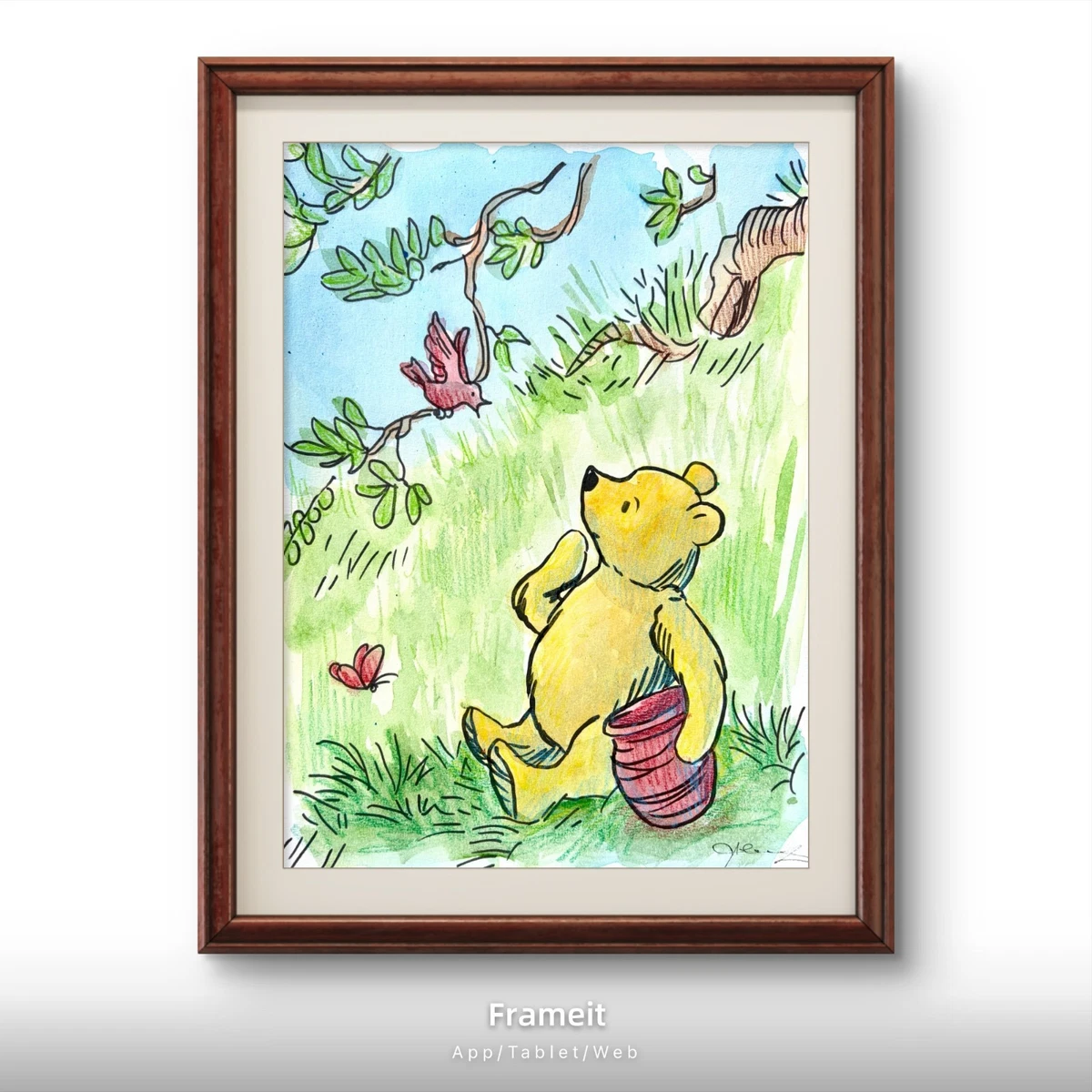 Illustration Art Children & Infants Original Art Paintings for