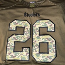 NIKE NFL STEELERS JERSEY AUTHENTIC TEAM USA SALUTE TO SERVICE LEVEON BELL  SZ XL