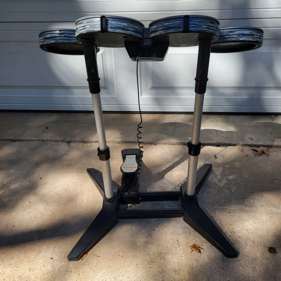 Nintendo Wii Beatles RockBand Harmonix DRUM SET NWDMS3 Untested No Dongle - Image 4 of 4