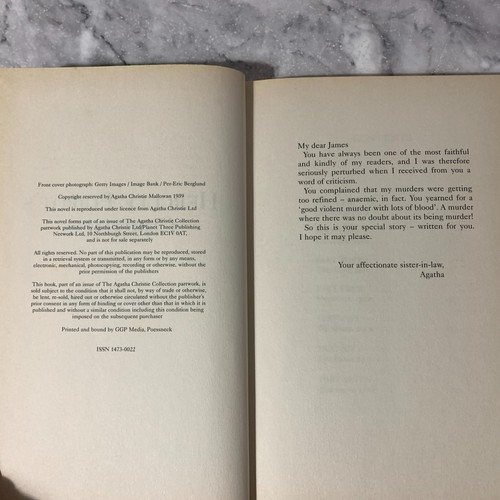 Agatha Christie Collection Hardback Book Bundle Planet 3 x5 #23 #24 #28 #29 #33 - Foto 8 di 8