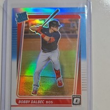 Panini 2021 Donruss Optic Bobby Dalbec Boston Red Sox Rated Rookie Card #48