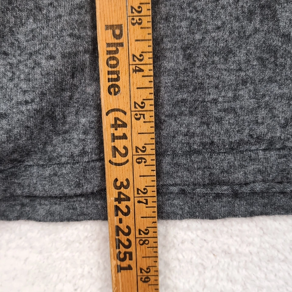 The Northface Sweater Mens Large Wool Blend Quarter Zip Pullover Knit Gray - Image 2 of 4