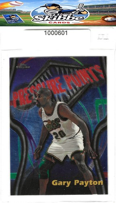 #ad 1997 98 Topps Chrome #1 Gary Payton Season#x27;s Best $3.40