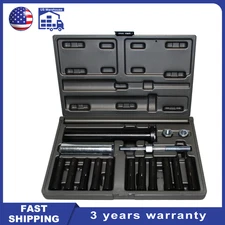 Cal Van Tools 95400 In-Line Dowel Pin Puller Set, With SAE And Metric Collets