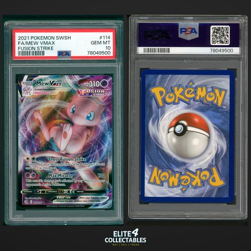 Mew VMAX 114/264  - PSA 10 (Fusion Strike)