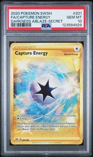 Capture Energy graded PSA 10 for sale on eBay