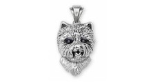 Westie Pendant Jewelry Sterling Silver Handmade West Highland White Terrier Pend