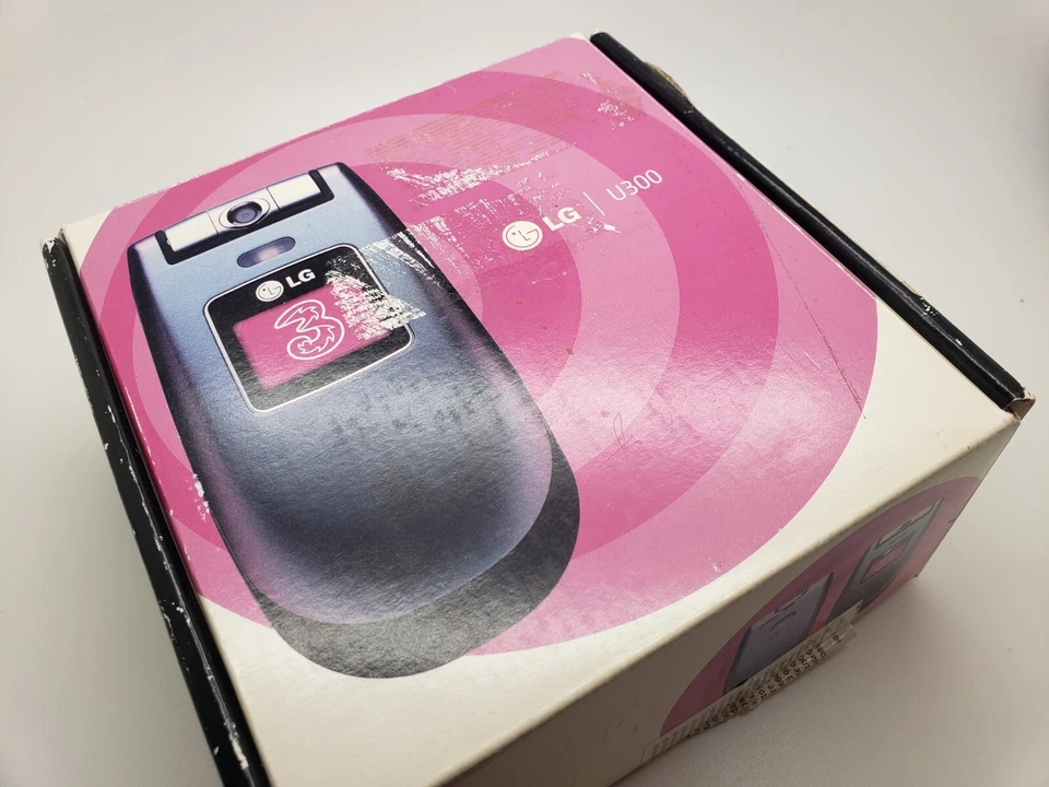 BOXED Unused Condition LG U300 Orange (Unlocked) Mobile Phone Collectors UK3POST - Image 2 of 4