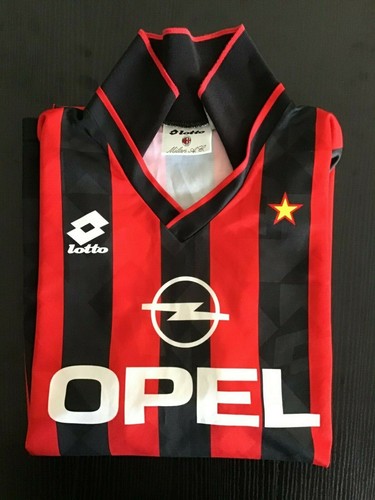 Maglia a.c. milan opel 1995/1996 n.16 lotto tg xl - Mercatino di Tradate -  Lo spazio dell'usato