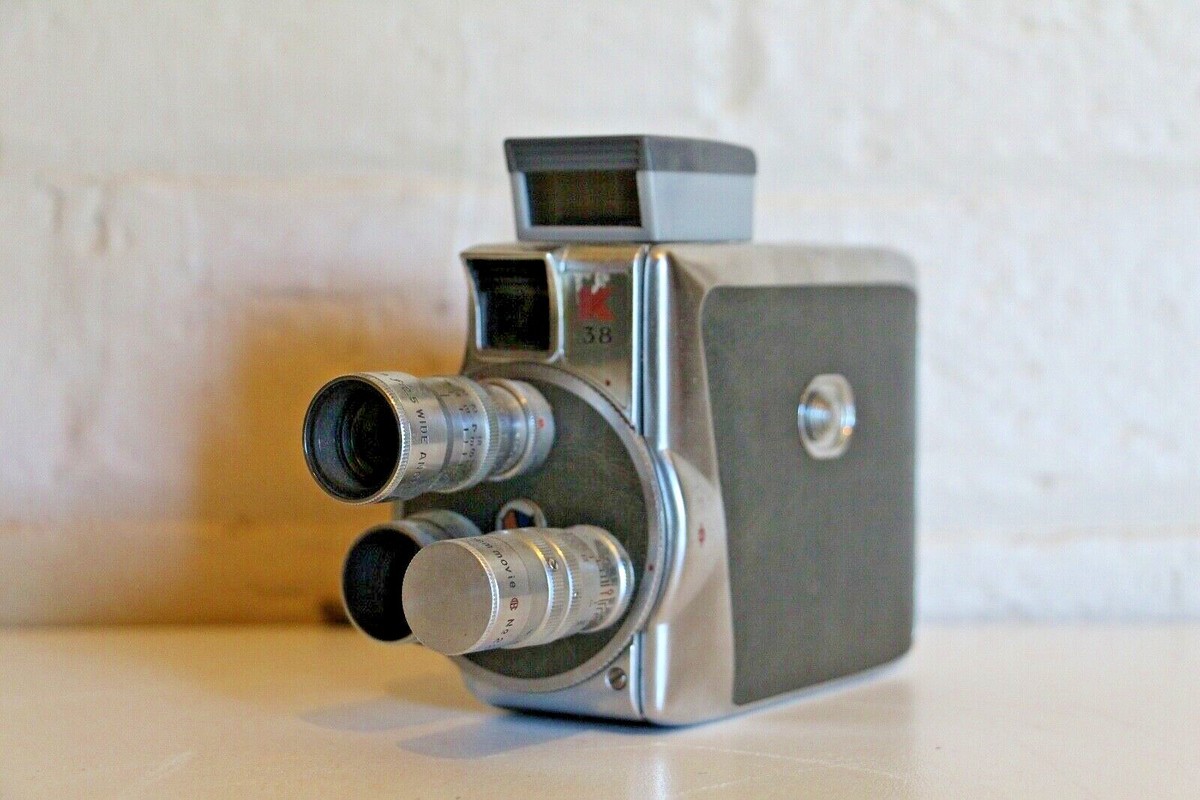Keystone Olympic 8mmフィルムカメラ ムービー File:Vintage Keystone 8mm Movie Camera, Model K-32 Olympic
