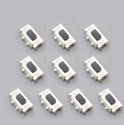 10x SMD Mikrotaster 3x6x3,5mm 12V 50mA Mini Micro Schalter Druck Knopf SPST-NO