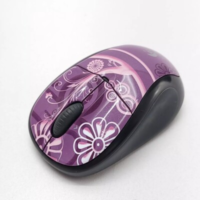 Logitech M305 Wireless Optical Mouse Plum Currant NO RECIEVER