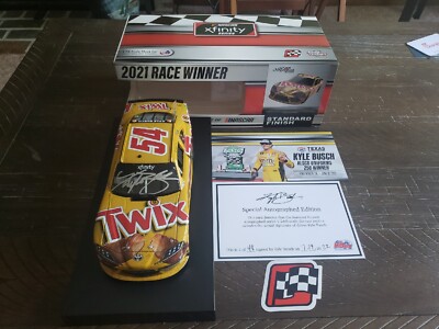 2021 ARC Kyle Busch Twix Texas Win Autographed 1/24 Diecast | eBay