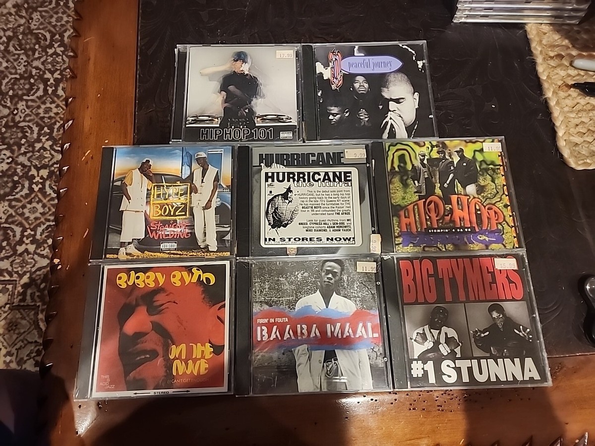 Rap Hip-Hop CD Lot Of 8 SEALED, Big Tymes Baaba Byrd Hype Boyz
