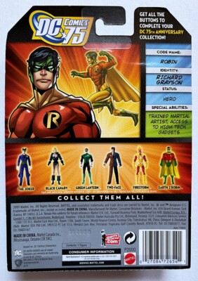 Earth 2 Robin MOC DC Universe 75 Years of Super Power Infinite