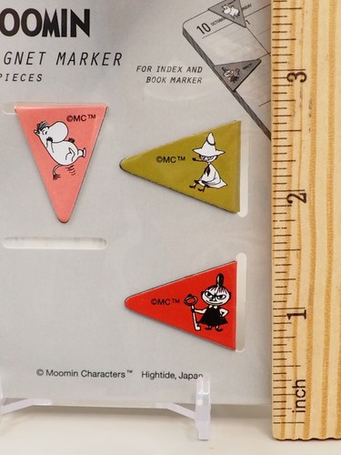 Moomin Magnet Marker Index Bookmarker Anime Japan U021 - Picture 2 of 3