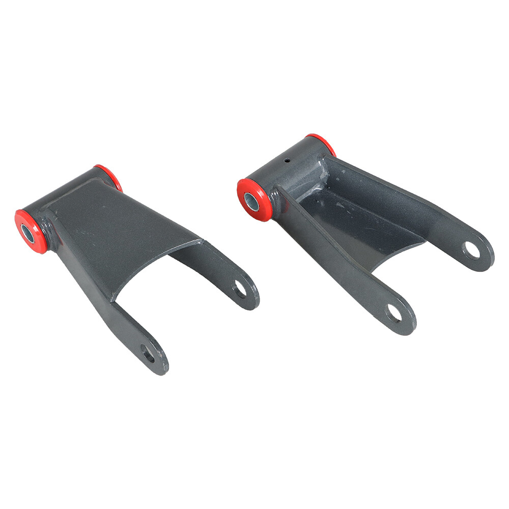 2" Rear Drop Lowering Shackle Kit Fit For Ford F250 F350 Super Duty