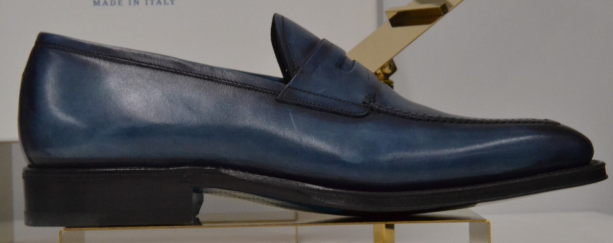 NWB Sutor Mantellassi Luxury Master Crust Olimpo loafer 6.5 