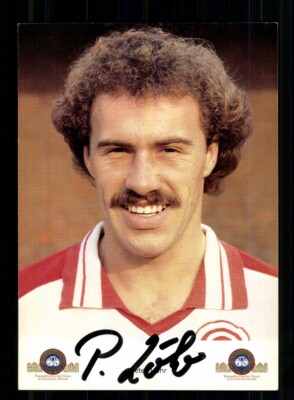 Peter Löhr Autogrammkarte Fortuna Düsseldorf 1981-82 Original Signiert
